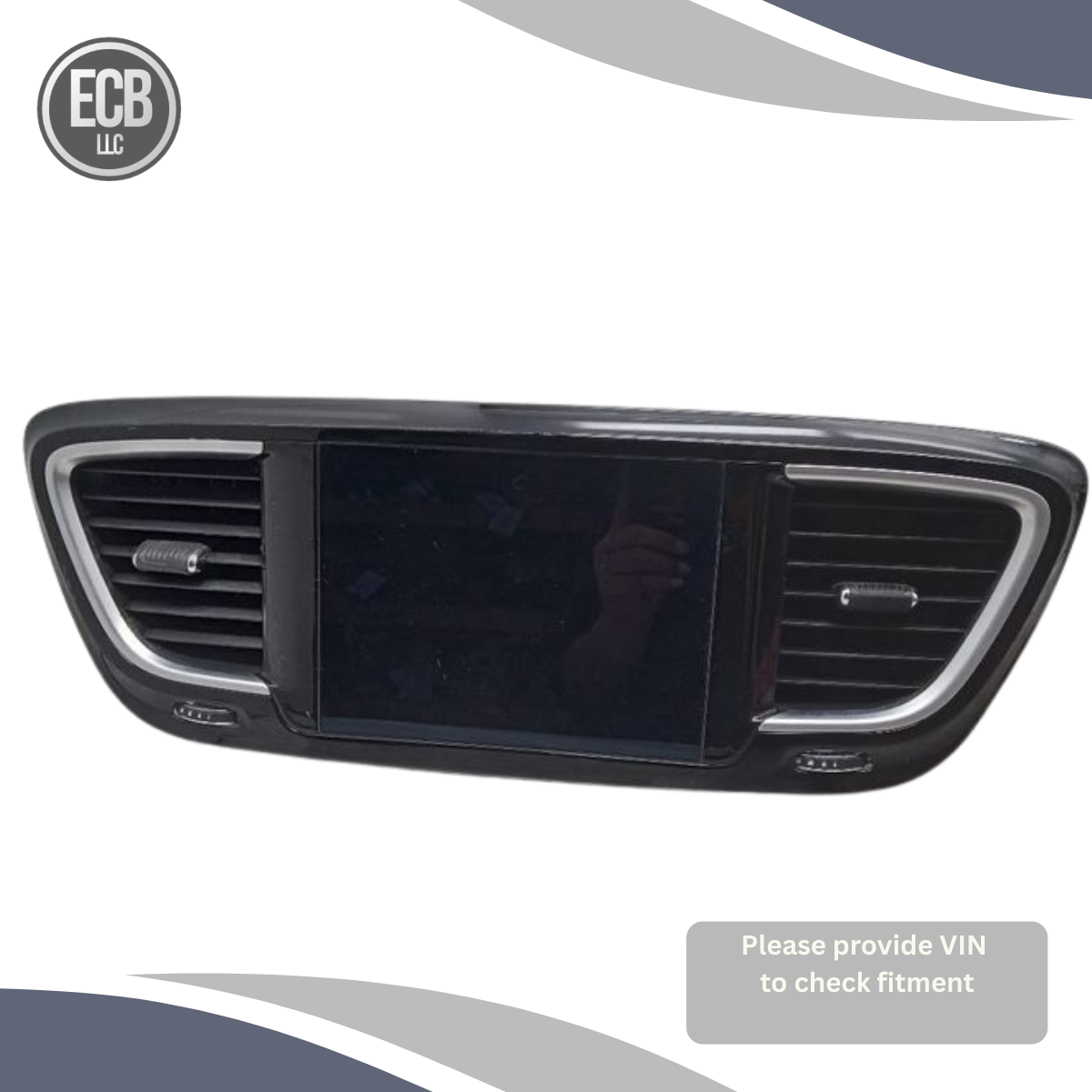2017 Chrysler Pacifica 8.4" Dash Display Screen Option JBD OEM — view 1
