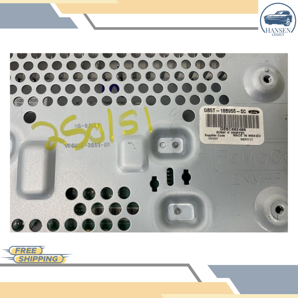 2017–2019 Ford Explorer Navigation Radio Display Screen OEM — view 3