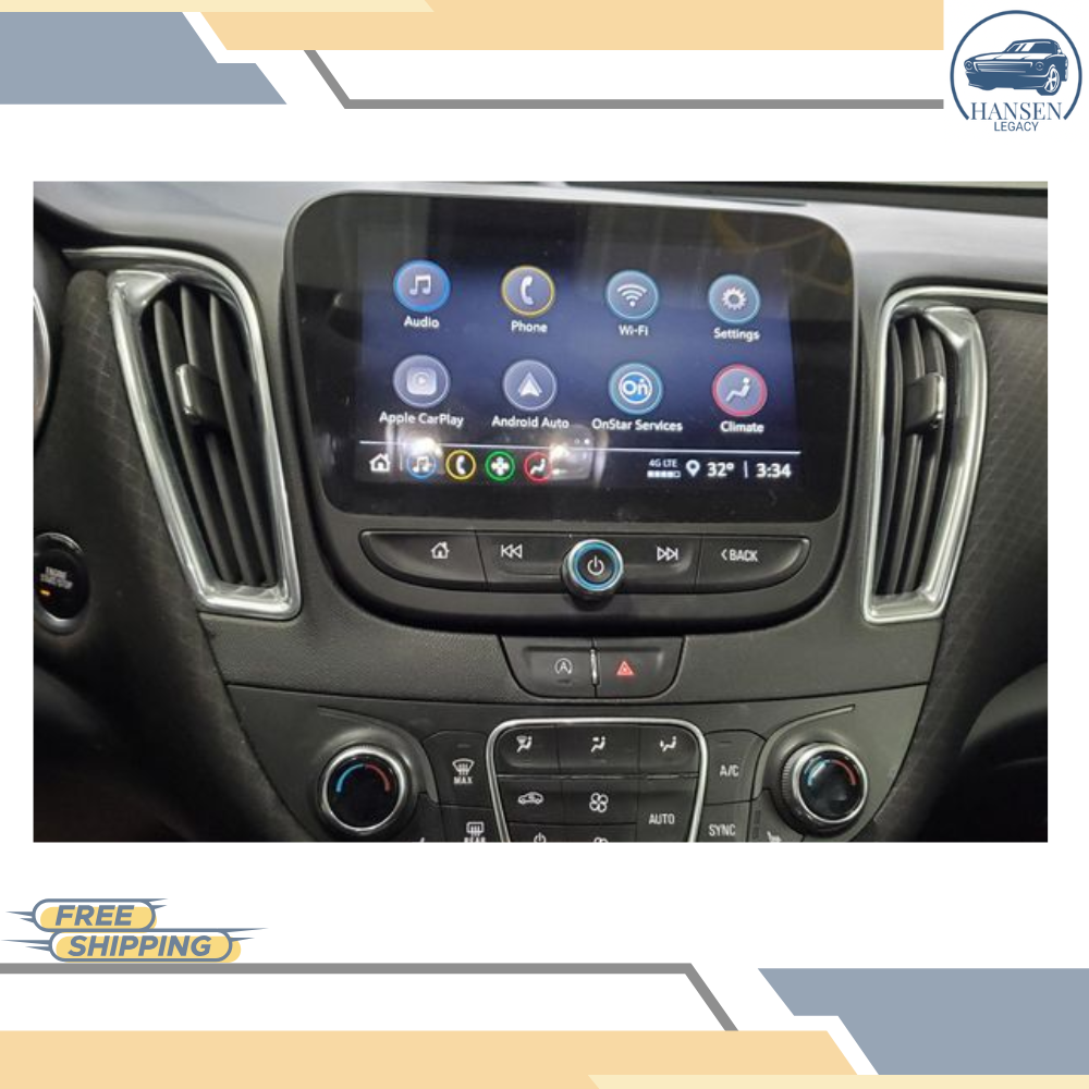 2021–2024 Chevrolet Malibu Radio Dash Display Screen ID 84712142 OEM — view 4
