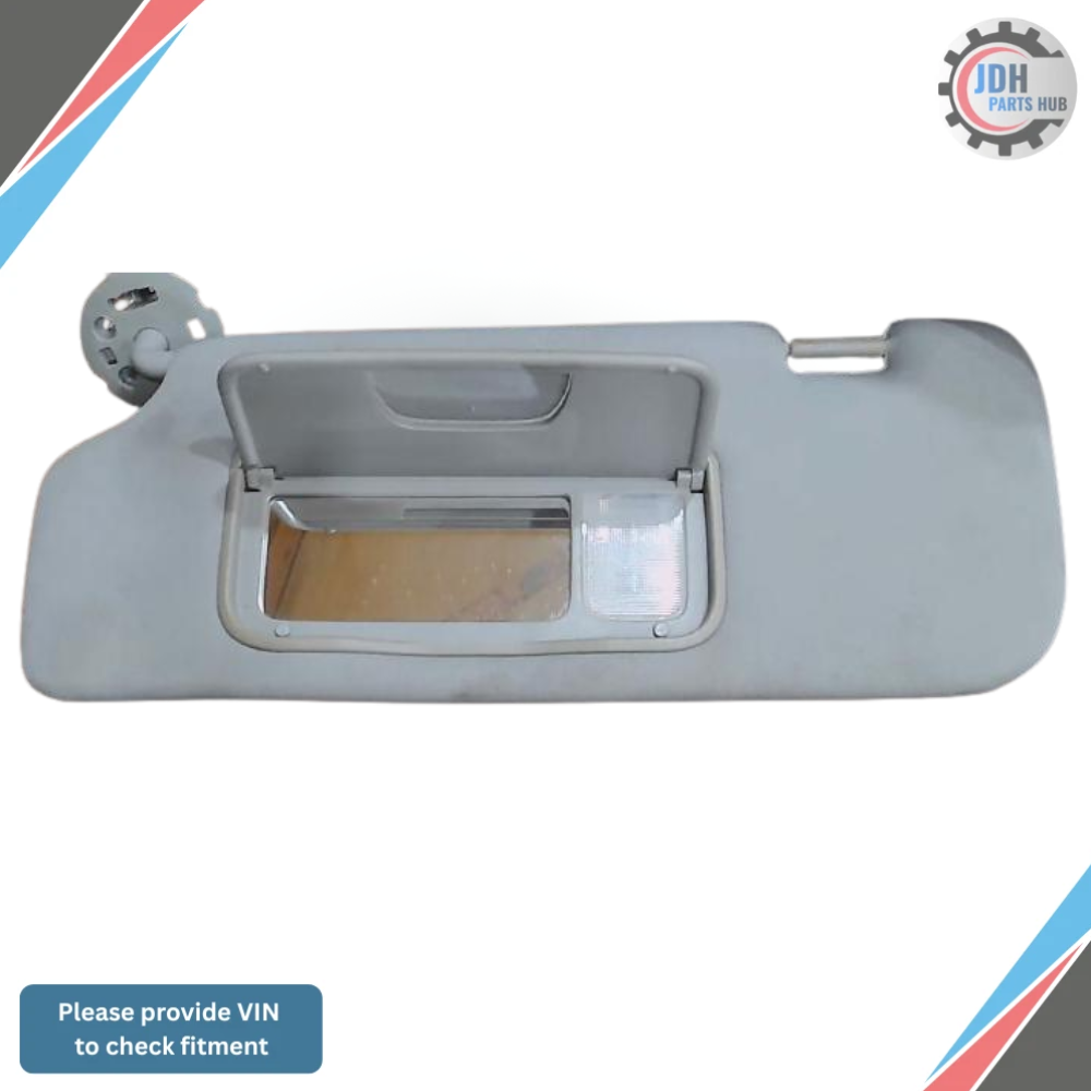 2012–2015 Chevrolet Captiva Left Driver Sun Visor OEM — view 1