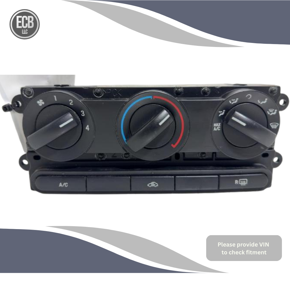 2005–2009 Ford Mustang AC Heater Climate Control Assembly OEM — view 1