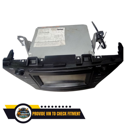 2012–2014 Toyota Prius V Display Screen CD Radio Receiver 57010 OEM 12-14 — view 2