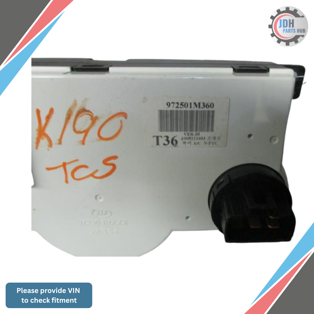 2010–2013 Kia Forte AC Heater Manual Climate Temperature Control Module OEM — view 3