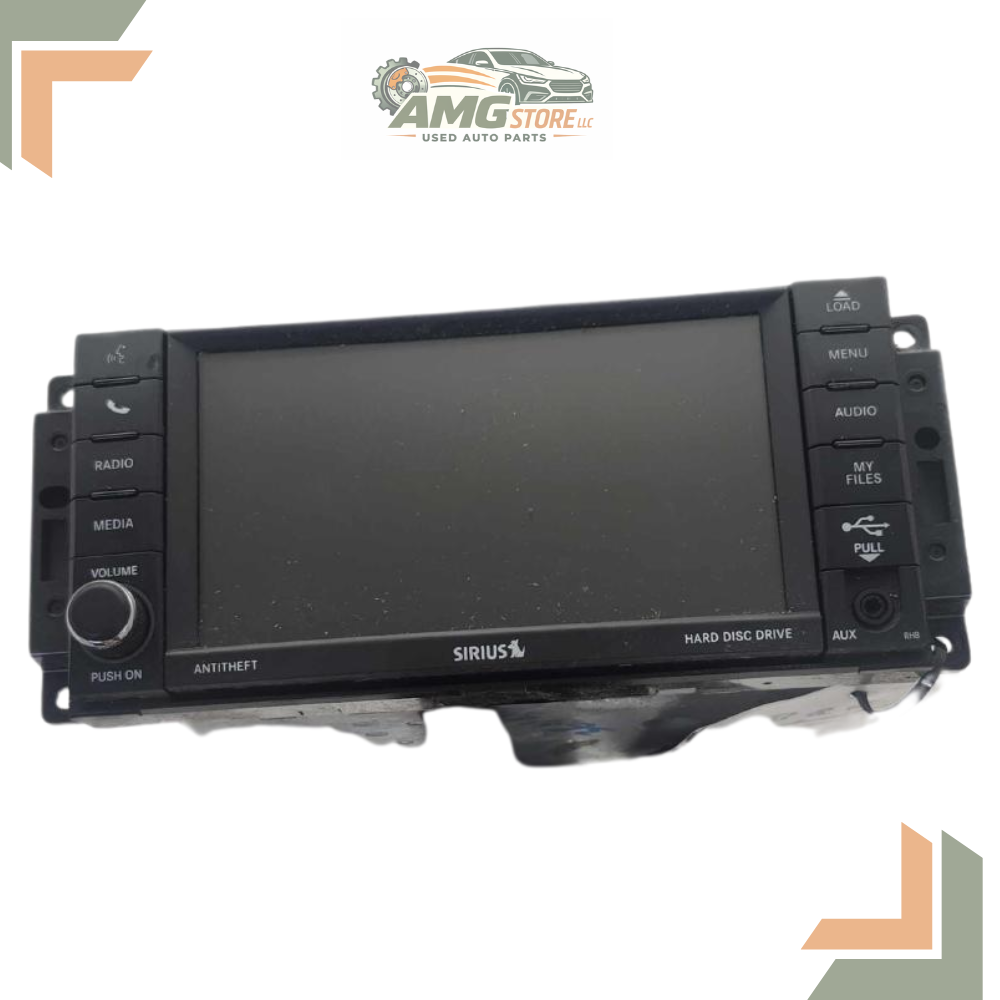 2013–2019 Dodge Caravan AM FM CD Satellite Radio Receiver RBZ OEM — view 1