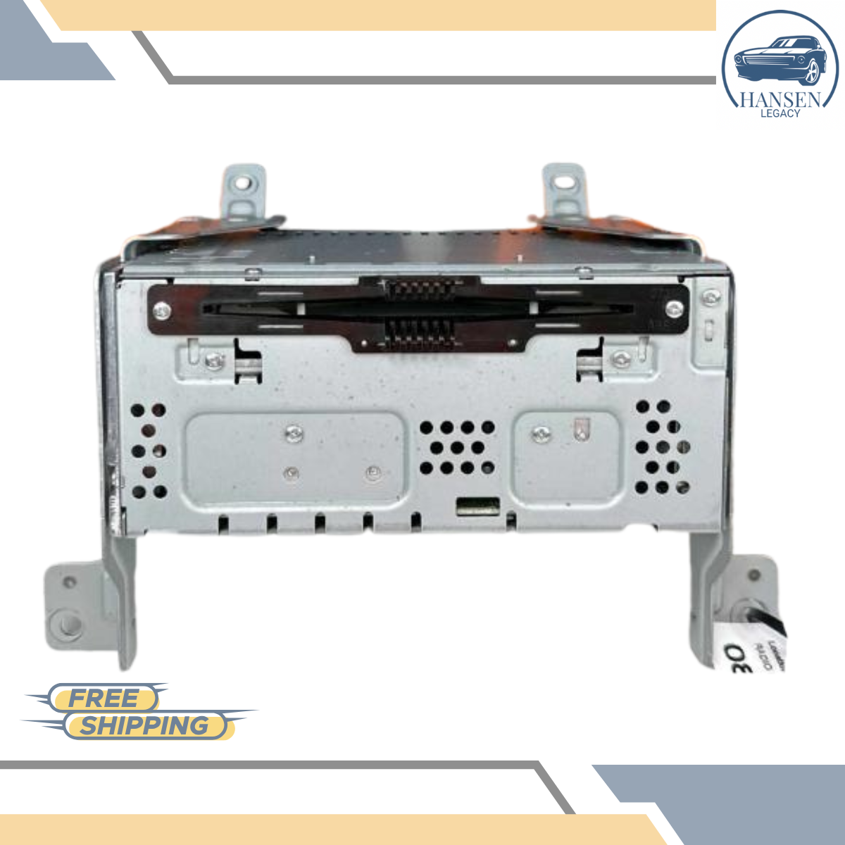 2013–2015 Ford Taurus AM-FM-CD-MP3, Single Disc Radio Receiver ID DG1T-19C107-HA — view 1