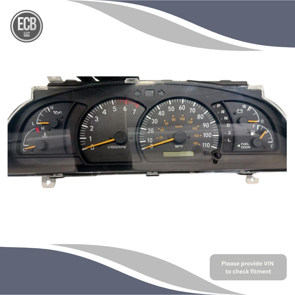 2003–2004 Toyota Tundra 8 cylinder MPH Speedometer Cluster OEM — view 2
