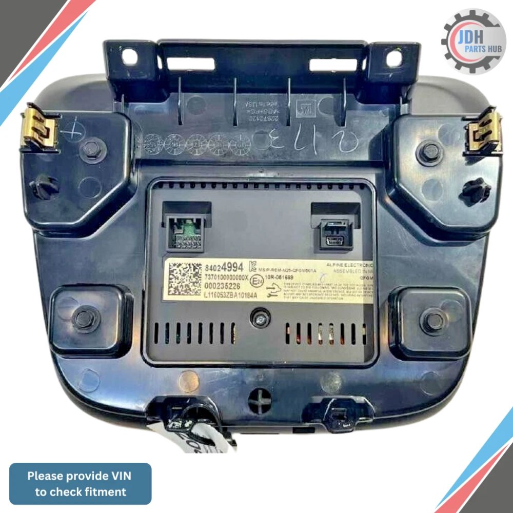 2016–2017 Chevrolet Malibu or VOLT Radio Display Screen Audio Controller 8" inch OEM — view 2