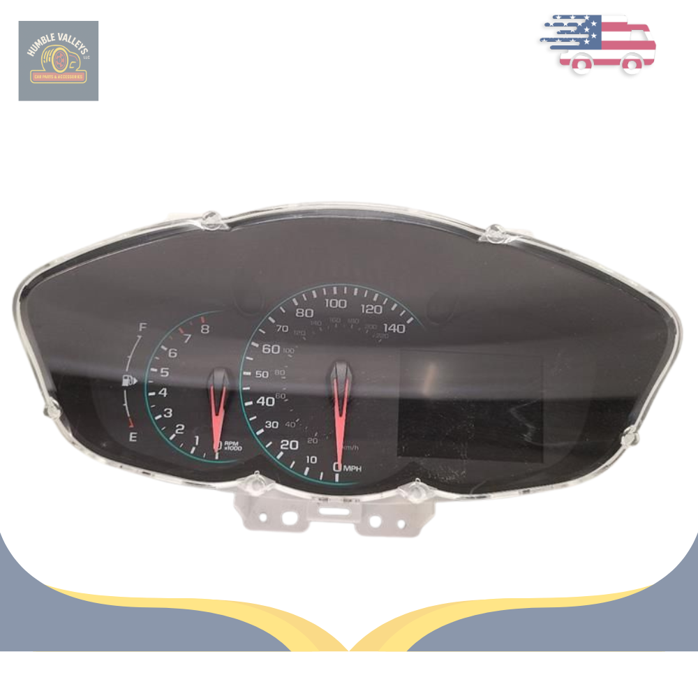 2019–2022 Chevrolet Trax MPH, without Media Interface Speedometer Instrument Cluster — view 1