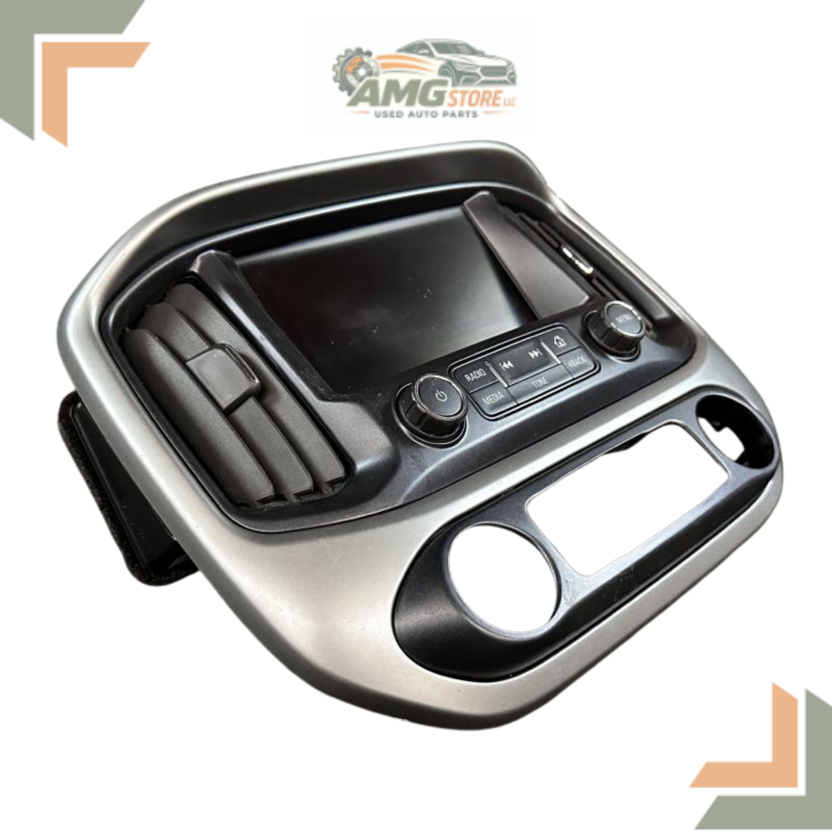 2017–2019 Chevrolet Colorado Audio Radio with Display Screen Control Panel ID 84647780 — view 2