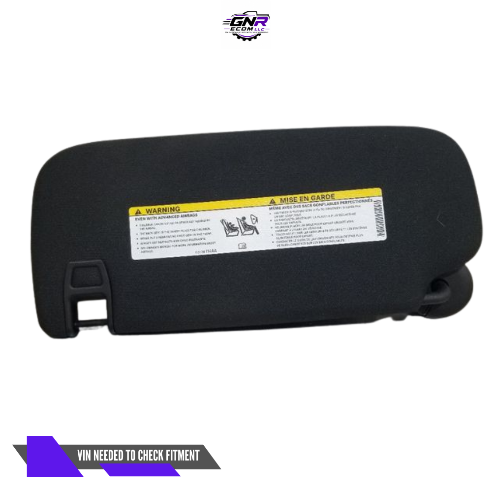 2014–2022 Jeep Grand Cherokee Passenger RH Sun Visor OEM — view 2