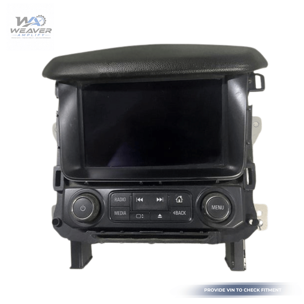 2017–2020 Chevrolet Suburban 1500 Radio Control Panel With Display Screen OEM — view 1
