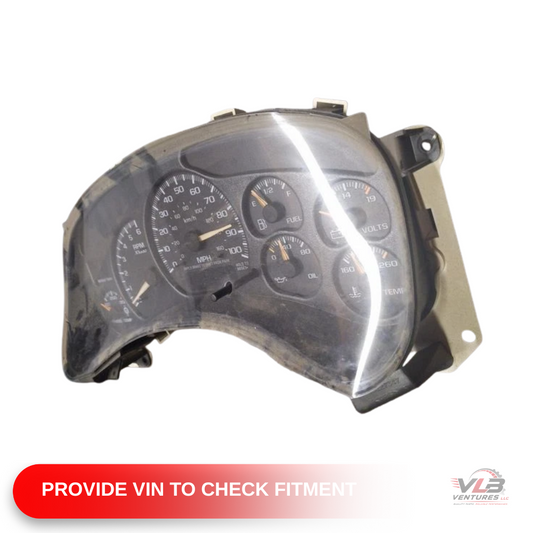 2001–2002 Chevrolet Silverado 2500 Speedometer Head Cluster OEM — view 1