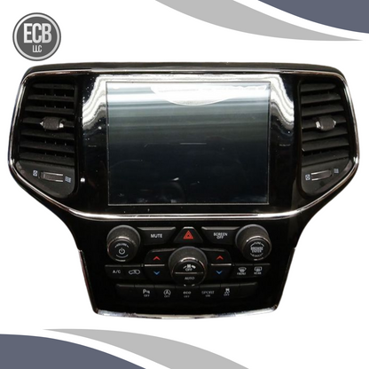 2019?20 Jeep Grand Cherokee Climate AC Heater Control Unit Bezel OEM — view 2