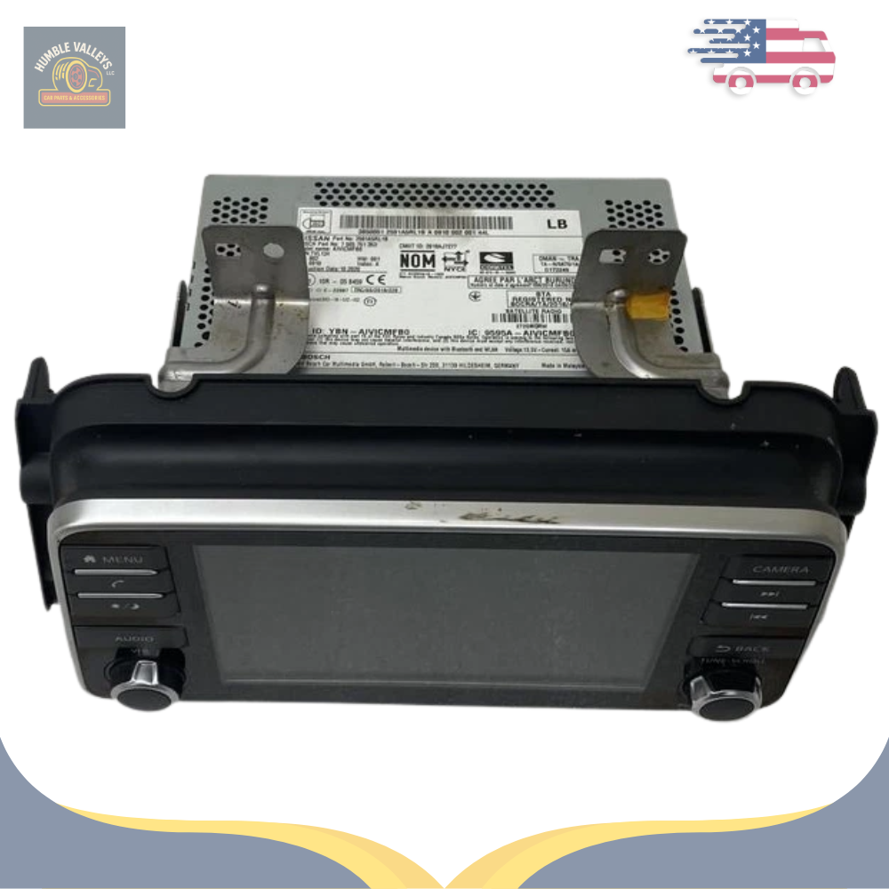 2020 Nissan Versa Satellite Radio Display Screen without Navigation OEM — view 4