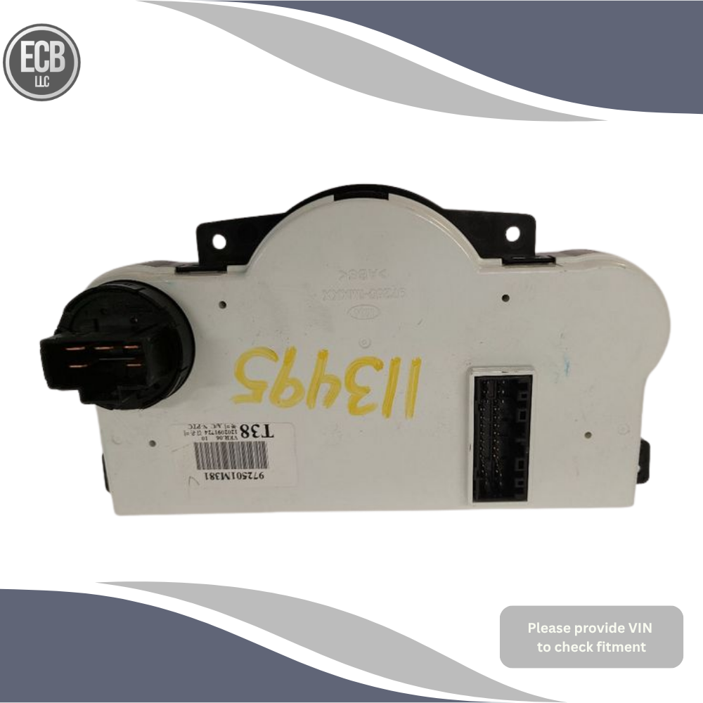 2010–2013 10-13 Kia Forte Manual A/C AC Heater Temperature Climate Control OEM — view 3