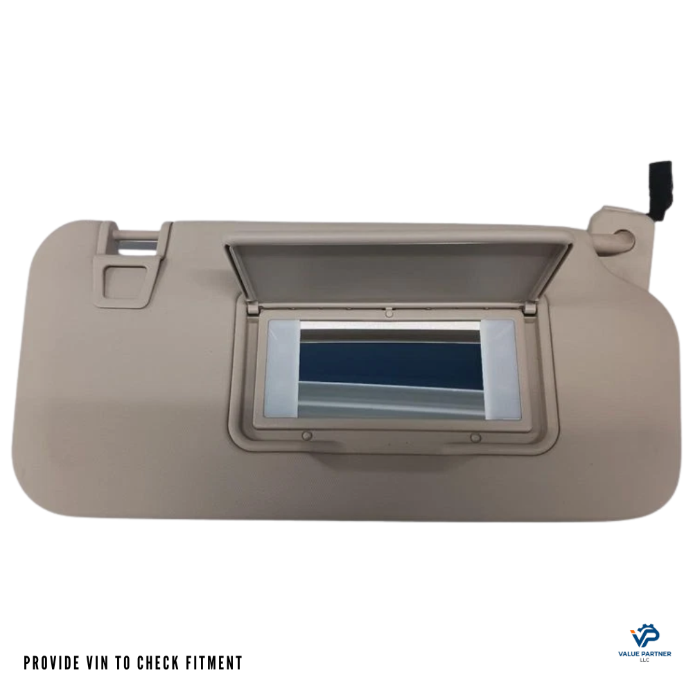 2020 Ford Escape RH Passenger Sunvisor Sun Visor with Mirror & Light OEM — view 1
