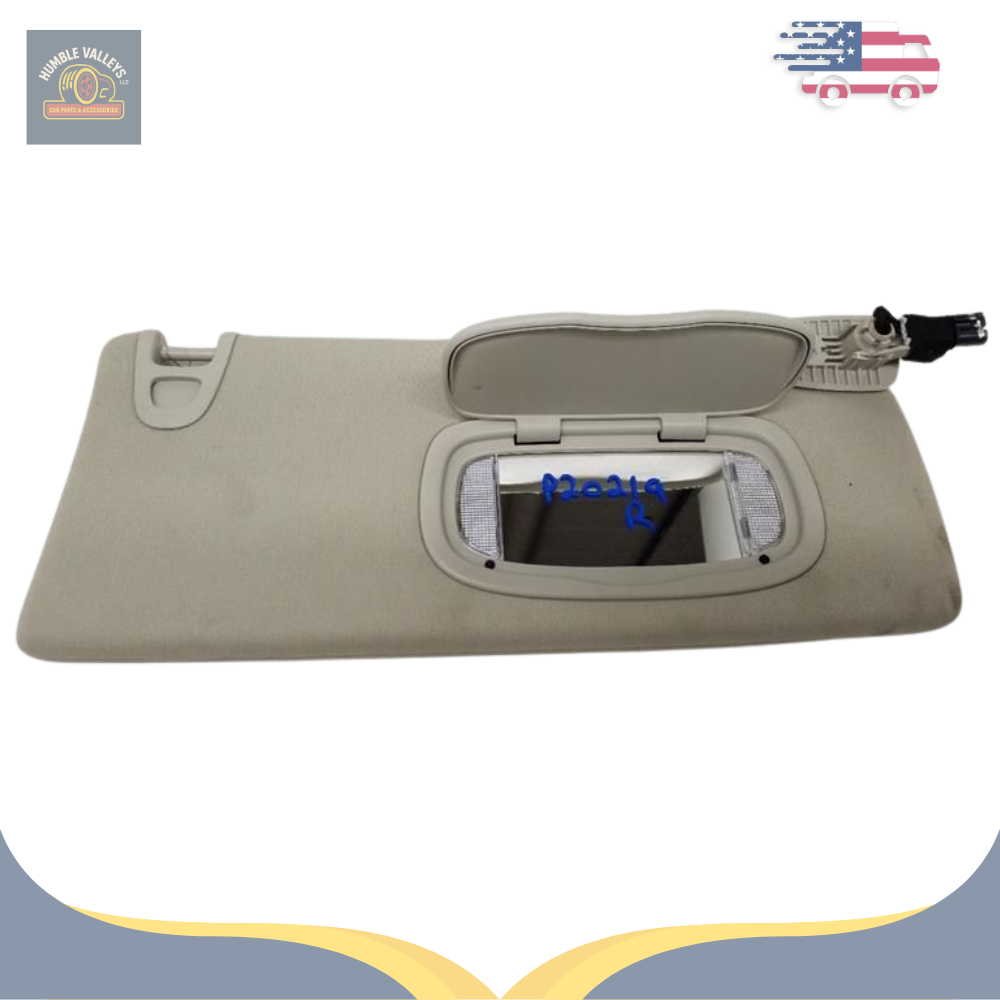 2014–2018 Jeep Cherokee Passenger RH Sun Visor OEM — view 2