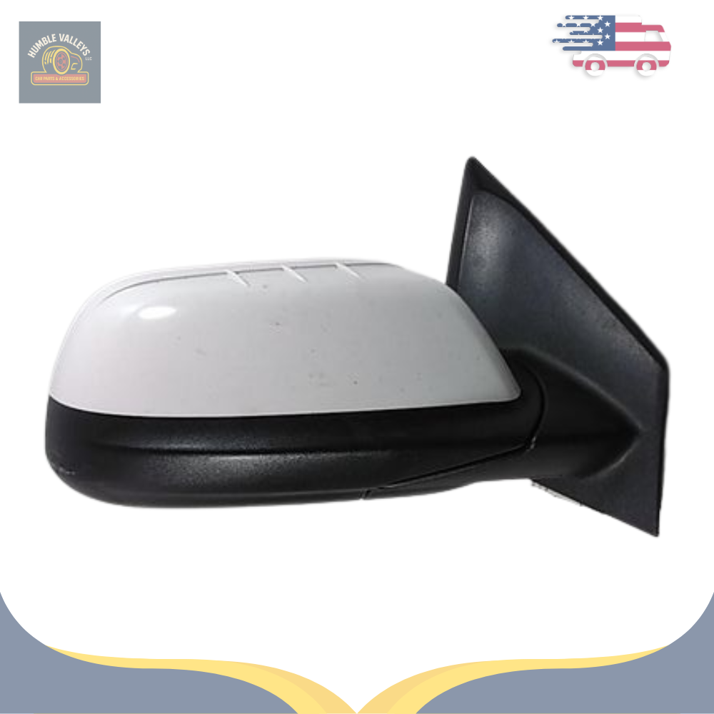 2011–2014 Ford Edge Right Passenger Side View Door Mirror Power White — view 1