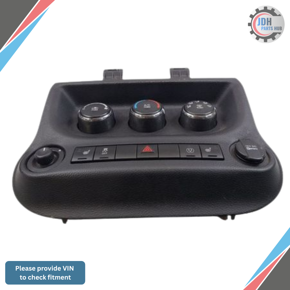 2011–2013 Jeep Wrangler Manual AC Heater Temperature Control — view 1