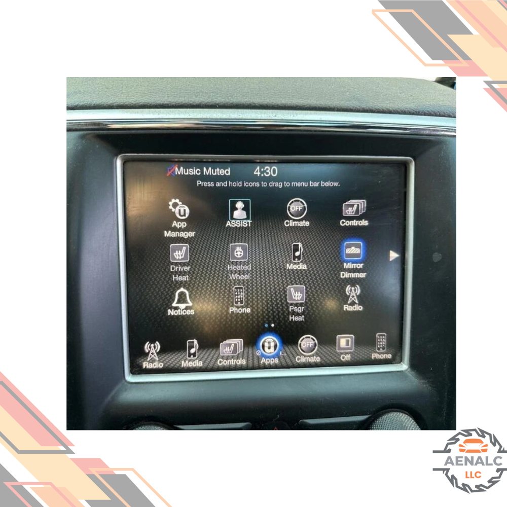 2015 Dodge Ram 1500 2500 3500 Radio Receiver 8.4" Touch Screen Display Option RA3 — view 3