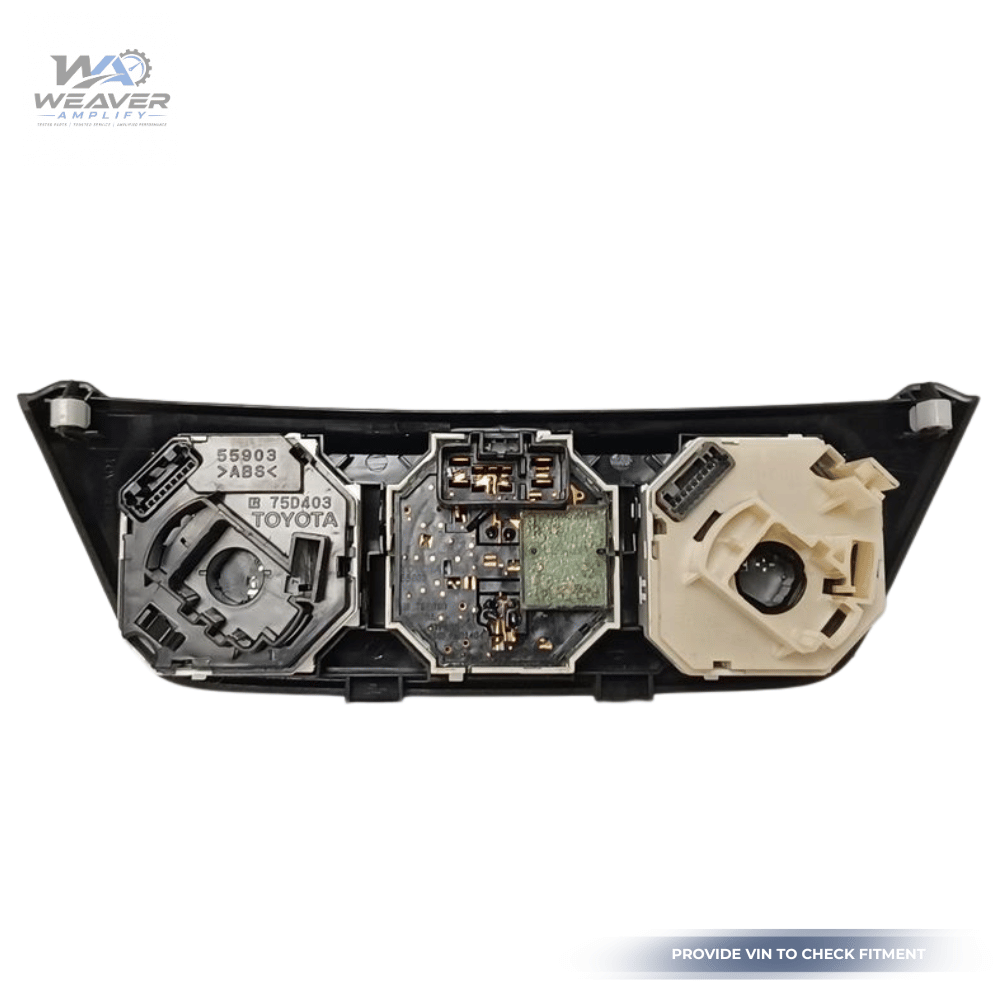 2013–2018 Toyota Rav4 Climate AC Heater Temperature Control OEM — view 2