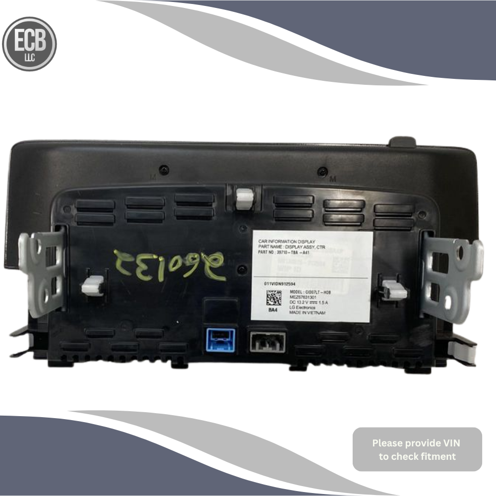 2019–2021 Honda Civic Information GPS TV Radio 7.0 Display Screen OEM — view 3