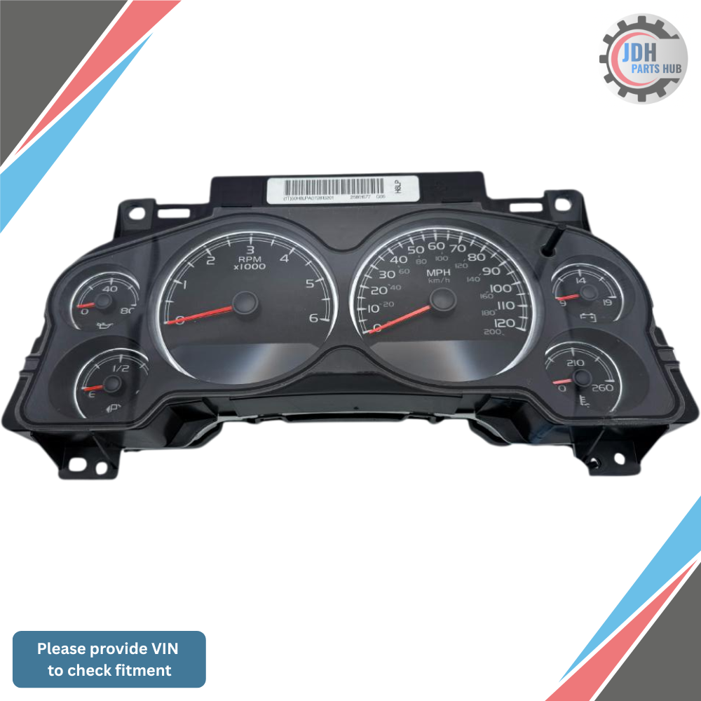 2007–2009 GMC Yukon Speedometer Speedo Cluster OEM — view 1