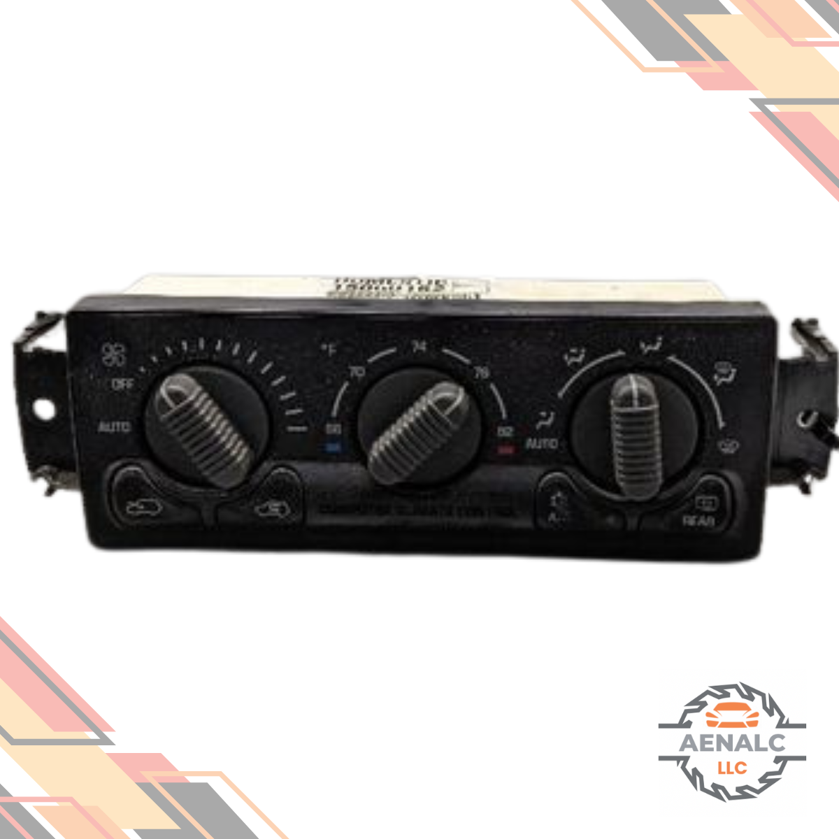 2000–2002 Chevrolet Suburban 1500 2500 AC Heater Temp Control Dash Mounted ATC — view 1
