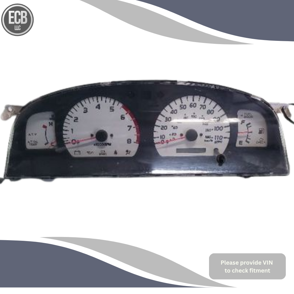 2001–2004 Toyota Tacoma AT Speedometer Gauges Cluster MPH With Tachometer Oem — view 1