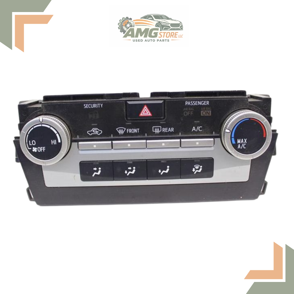 2012–2014 Toyota Camry Manual A/C AC Temperature Control 12 13 14 — view 4