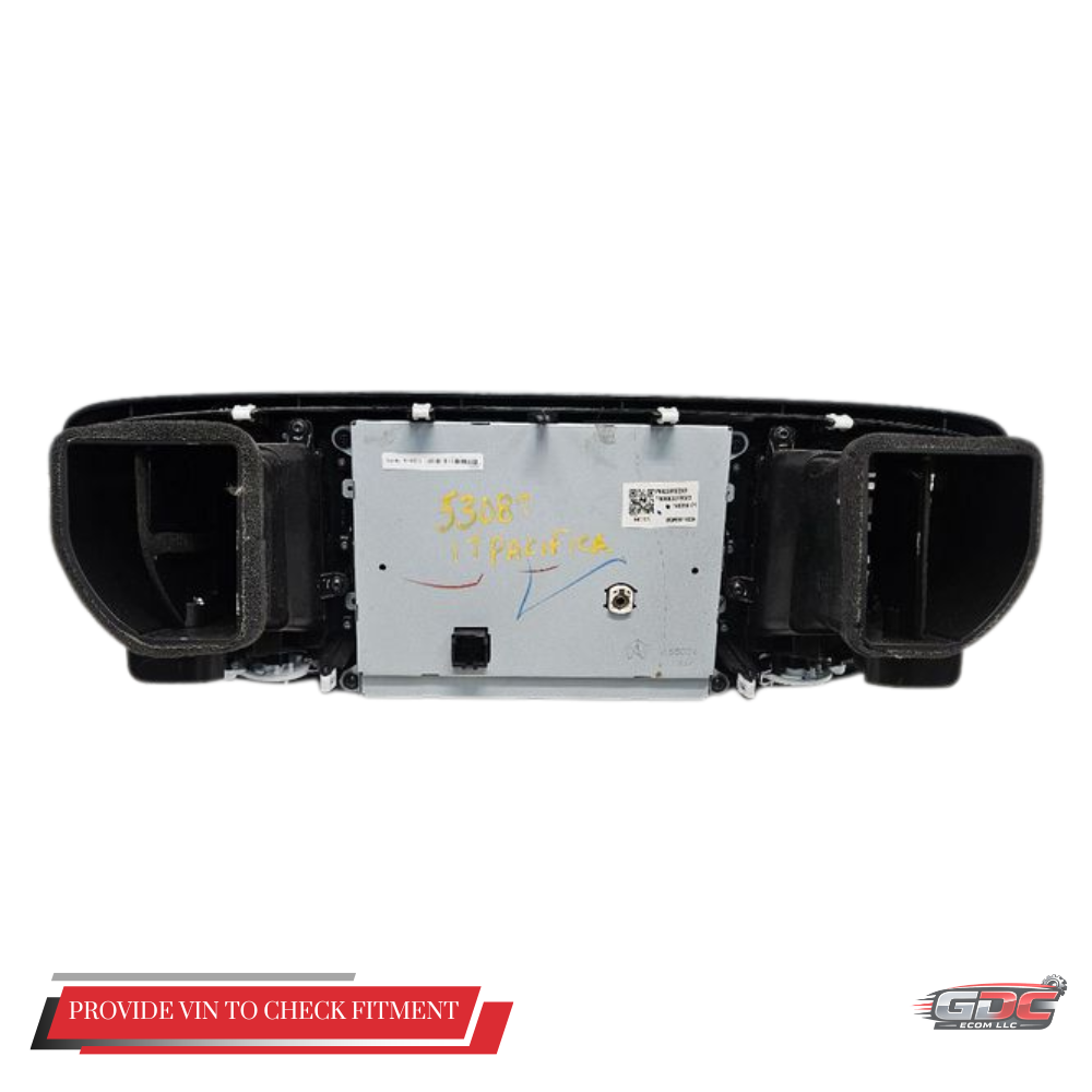2017 Chrysler Pacifica Dash 8.4" Information Display Screen ID OEM 68239902AD — view 2