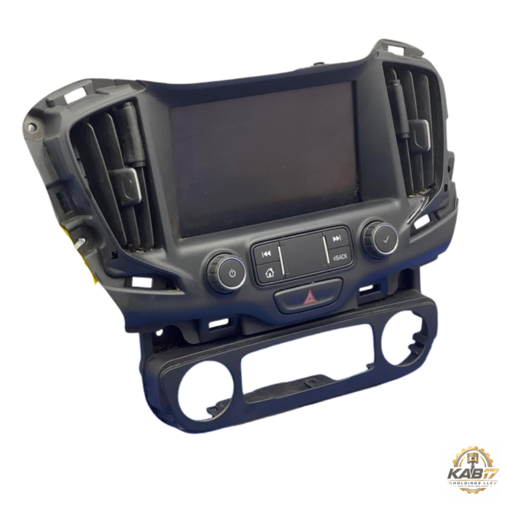2019–2021 GMC Terrain Radio Control Panel Display Screen ID 84677518 OEM — view 2