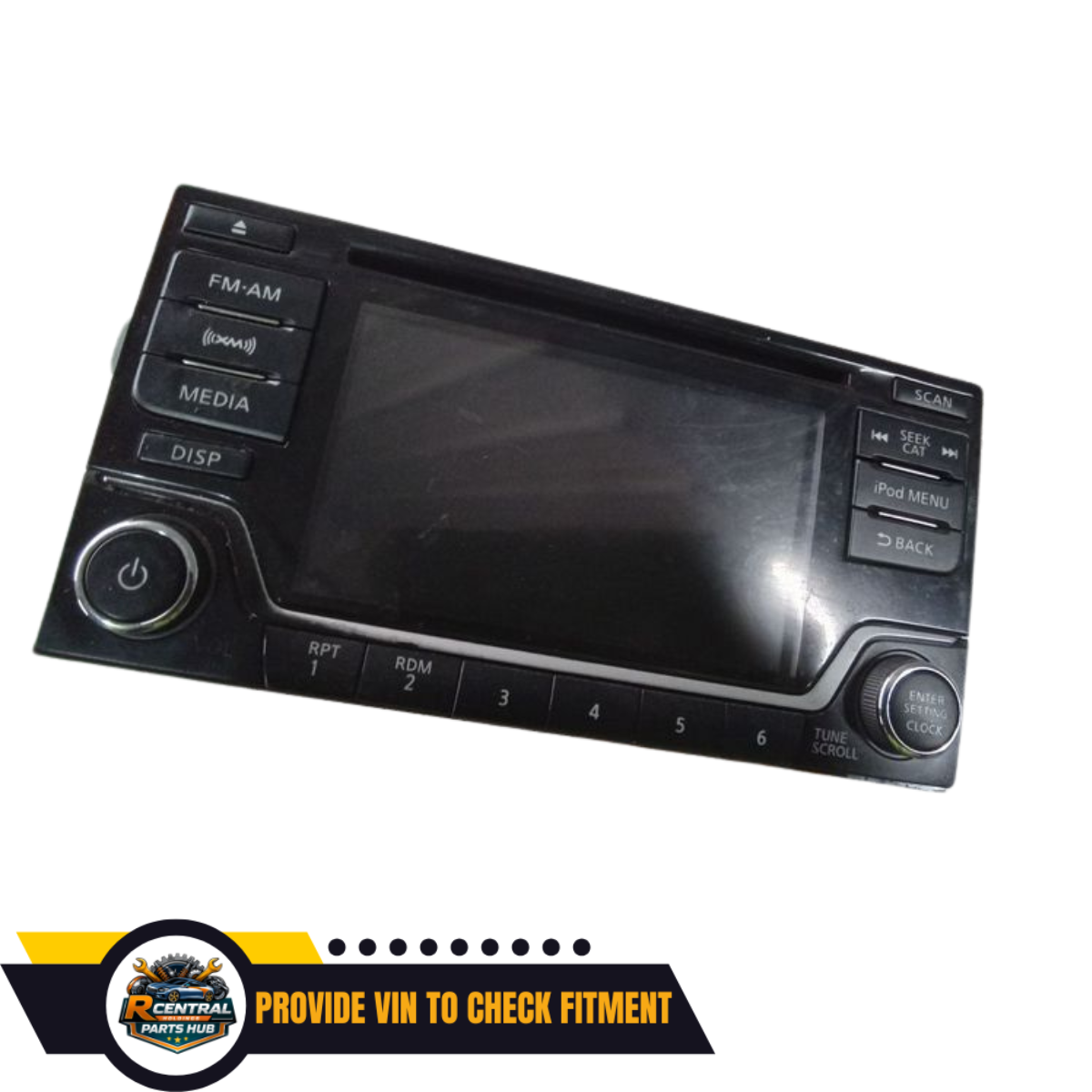 2017–2019 Nissan Sentra Radio Receiver Display Screen AM/FM/CD Player OEM — view 3