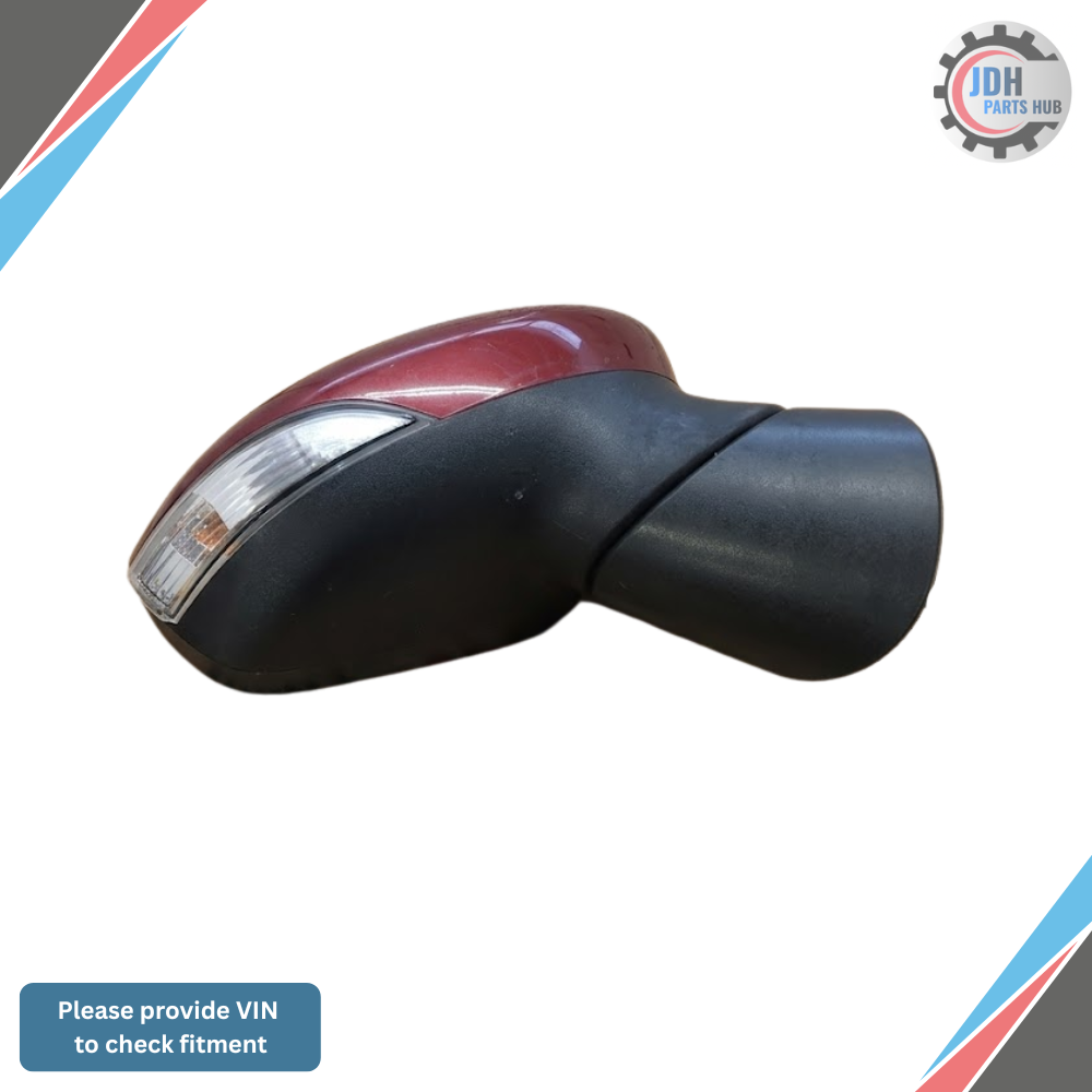 2011–2019 Ford Fiesta Right Passenger Side Door Mirror Red Heated — view 2