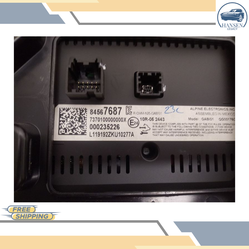2019–2020 Chevrolet Malibu Control Panel Controller Display Screen OEM — view 4