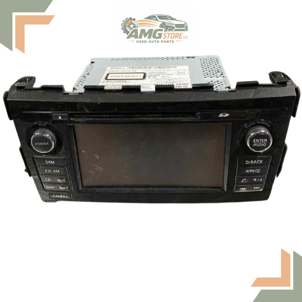 2015 Nissan Altima AM FM CD Player Radio Receiver with Navigation & Display OEM — view 1