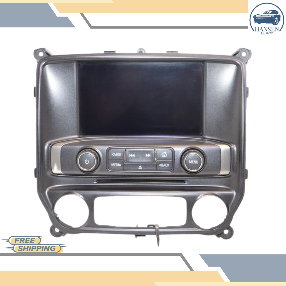 2015–2016 Chevrolet Silverado 1500 2500 Radio Control Panel Screen 23485741 OEM — view 1