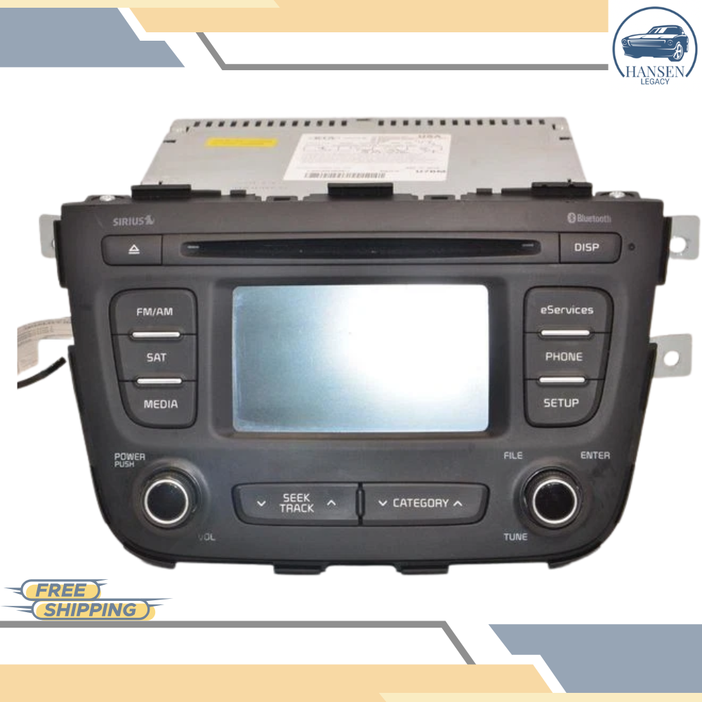 2014–2015 Kia Sorento CD MP3 Player Radio Media Receiver with Satellite & UVO OEM — view 1