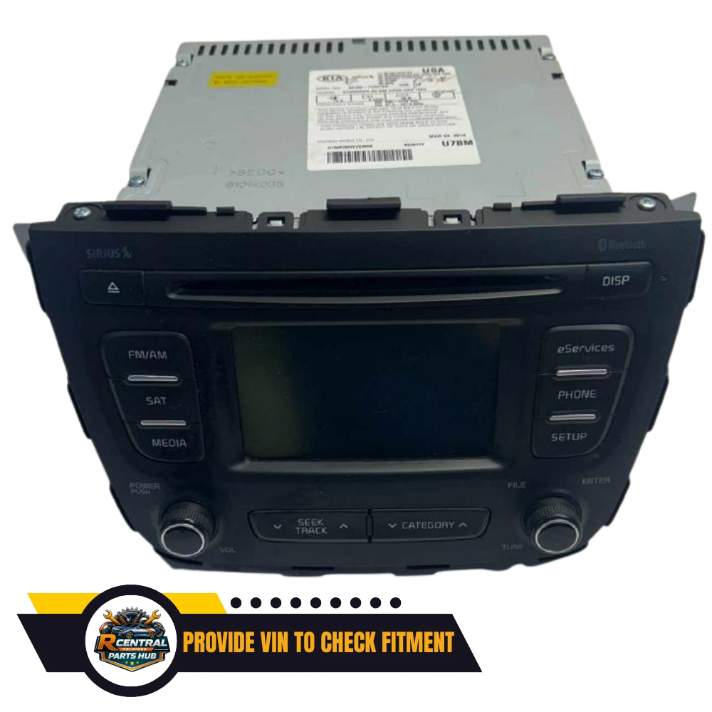 2014–2015 Kia Sorento CD MP3 Player Radio Media Receiver with Satellite & UVO OEM — view 1