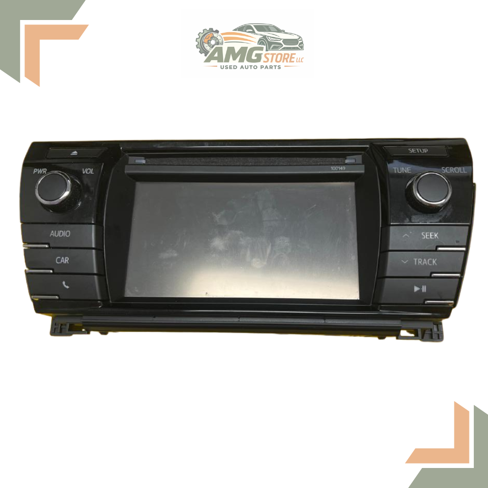 2014–2016 Toyota Corolla Touchscreen Display & Receiver 100149 OEM 14 15 16 — view 1