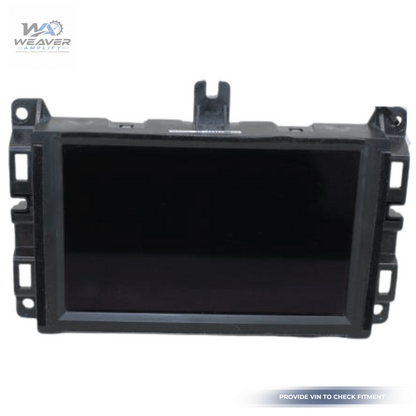 2018 Jeep Grand Cherokee Display & Receiver 7 inch Screen Satellite OEM — view 1