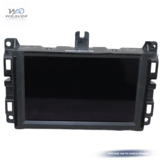 2018 Jeep Grand Cherokee Display & Receiver 7 inch Screen Satellite OEM — view 1
