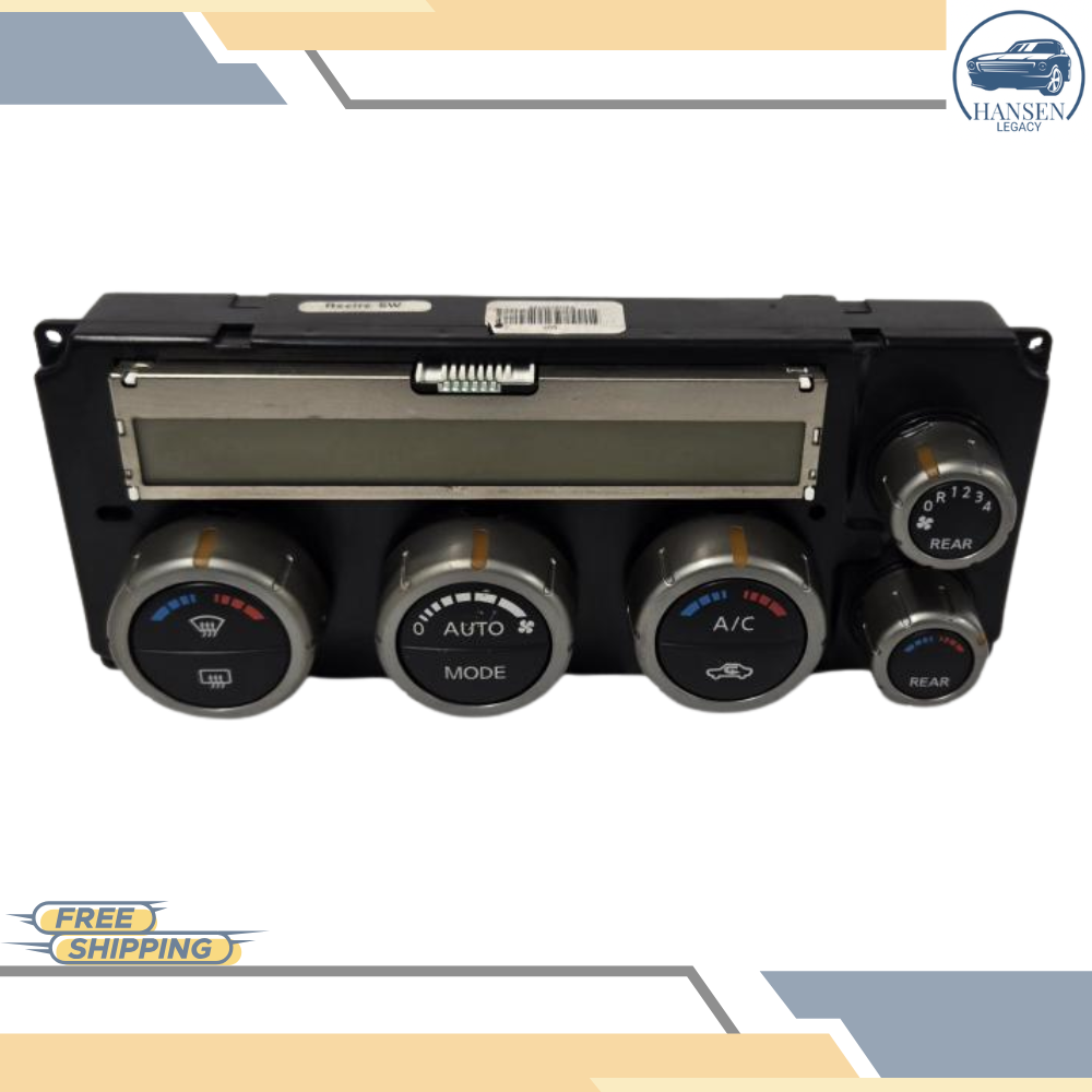2005–2007 Nissan Pathfinder AC Heater Control OEM — view 2