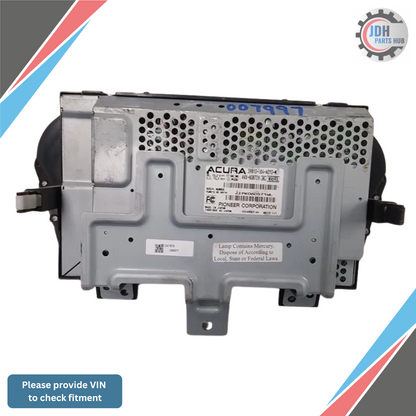 2009–2011 Acura TL Information TV Display Screen With Navigation OEM — view 2