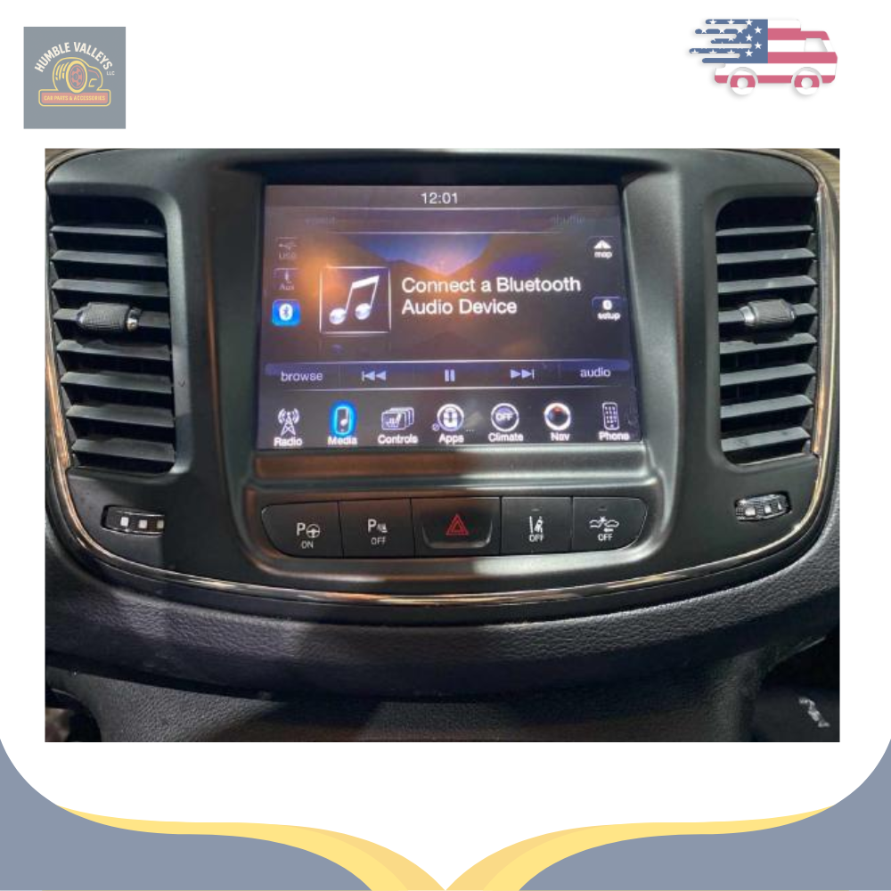 2015 CHRYSLER 200 RADIO 8.4" DISPLAY SCREEN WITH NAVIGATION OEM 15 — view 3