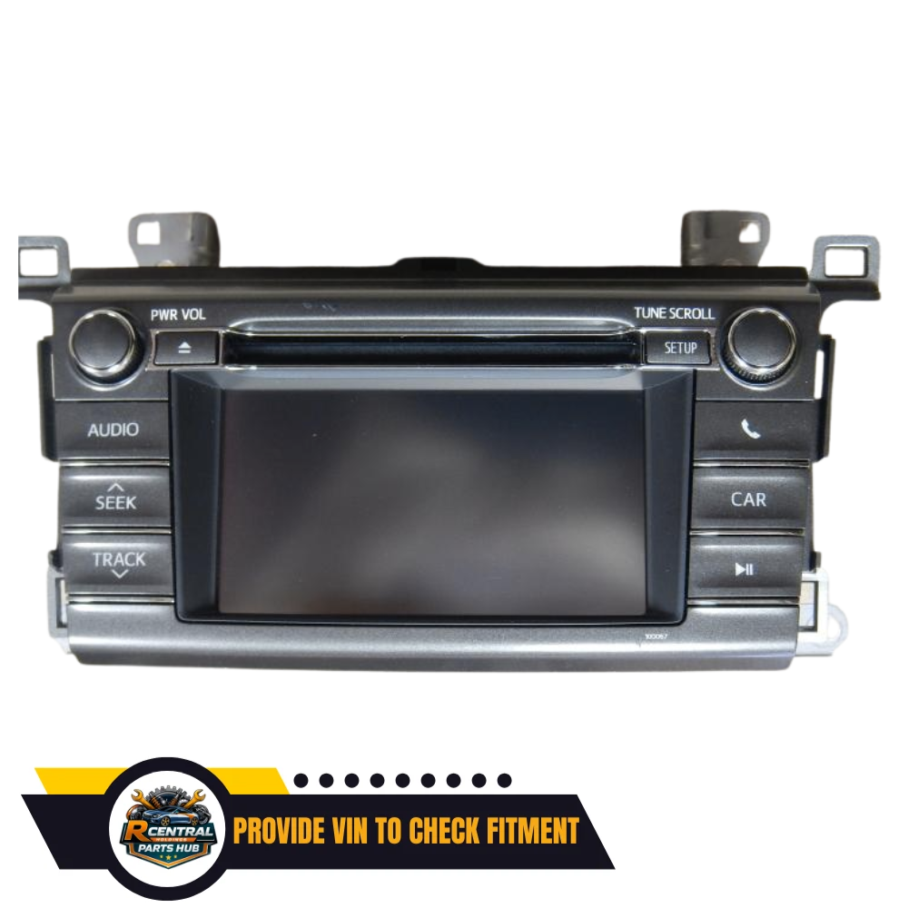 2013 Toyota Rav4 Radio Receiver with Display Screen 100067 — view 1