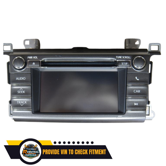2013 Toyota Rav4 Radio Receiver with Display Screen 100067 — view 1
