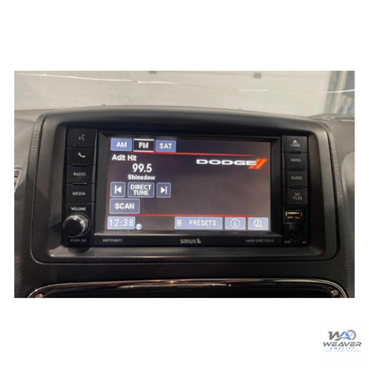 2013–2019 Dodge Caravan AM FM CD Satellite Radio Receiver RBZ OEM — view 2
