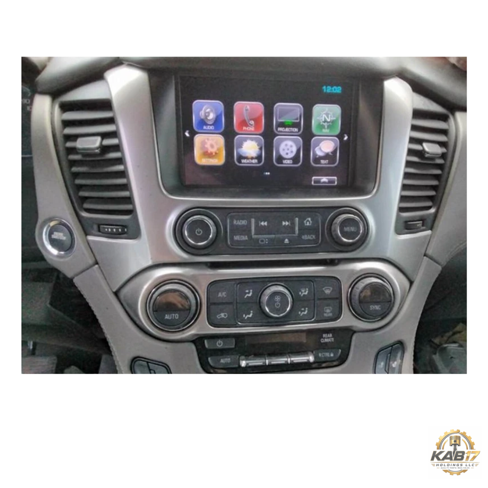 2017–2020 Chevrolet Tahoe Radio Control Panel With Display Screen OEM — view 4