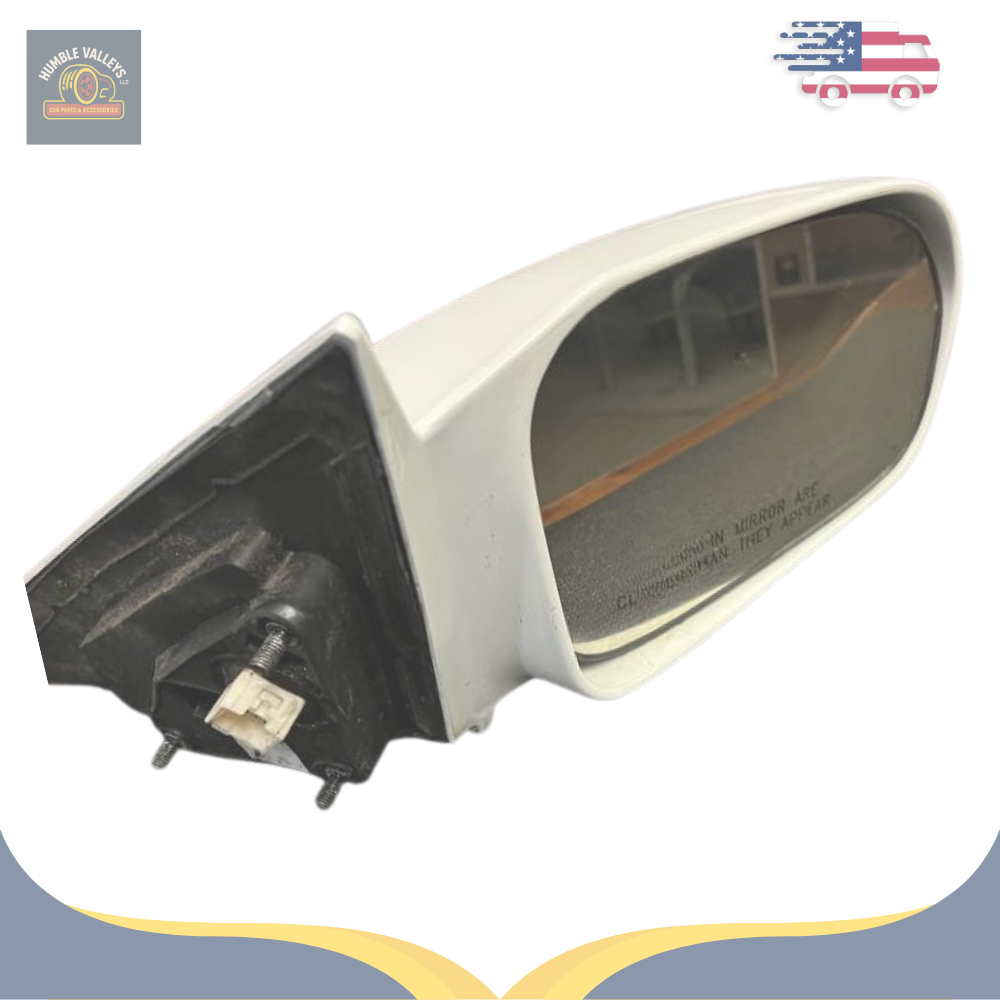 2001–2005 Honda Civic Right Passenger Side View Door Mirror Power White OEM RH — view 4